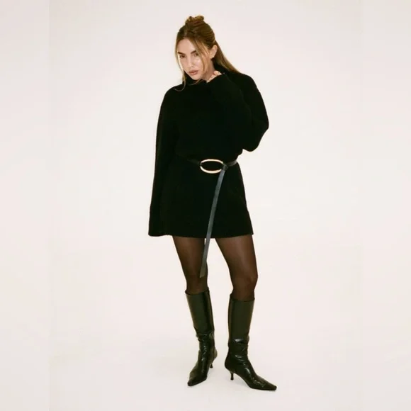 Rumored Denali Turtleneck Mini Dress - Picture 5 of 8